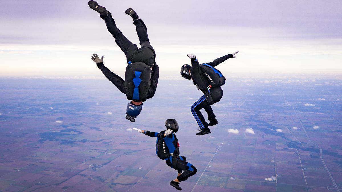 famous Sky Dives of Dubai