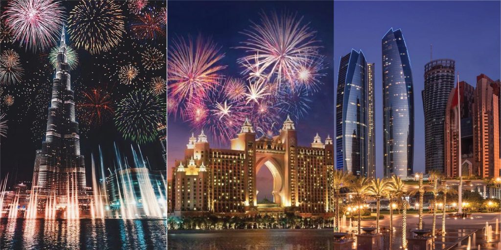 Fireworks Across Dubai & Abu Dhabi