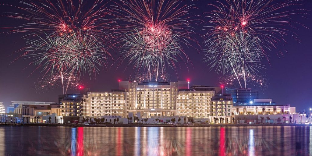 Yas Island Fireworks