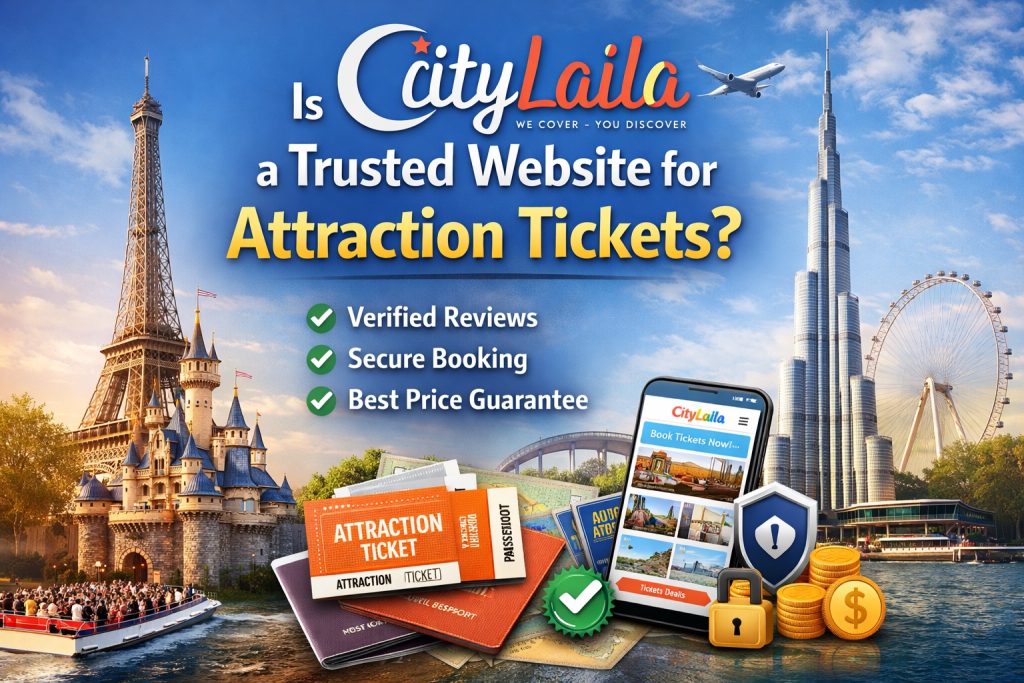 Is CityLaila a Trusted Website for Attraction Tickets?