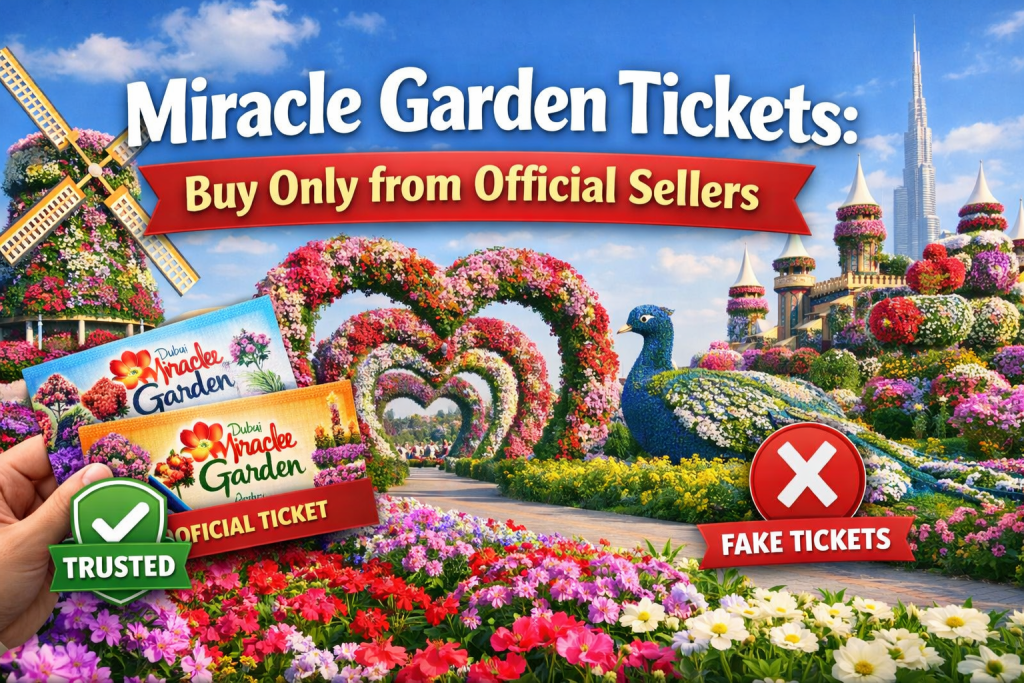 Miracle Garden Tickets: Buy Only from Official Sellers