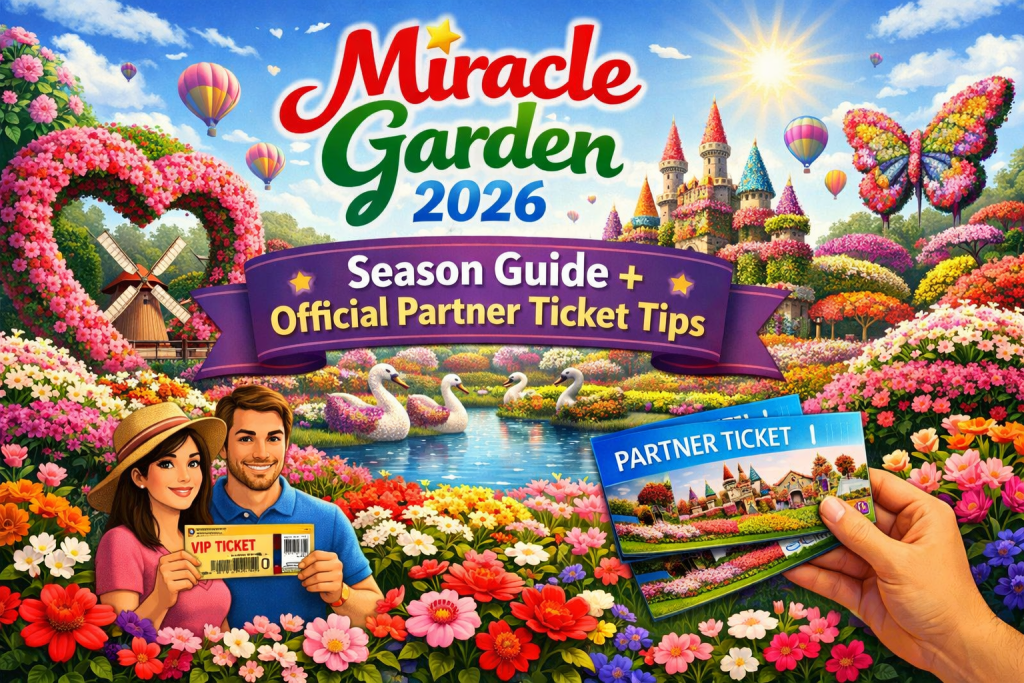 Miracle Garden 2026: Season Guide + Official Partner Ticket Tips