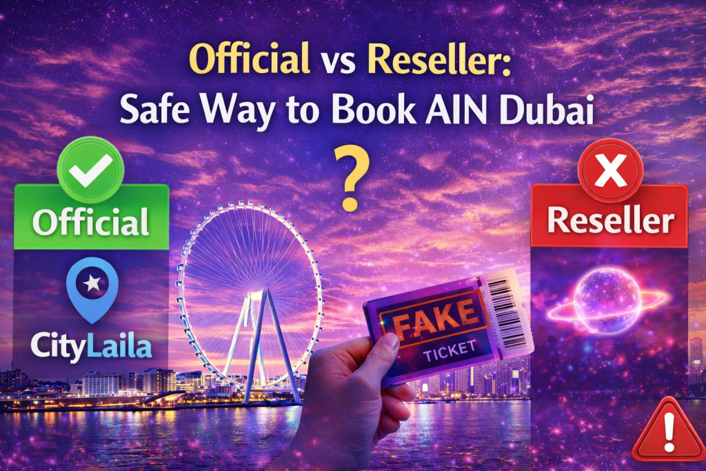 Official vs Reseller: Safe Way to Book AIN Dubai