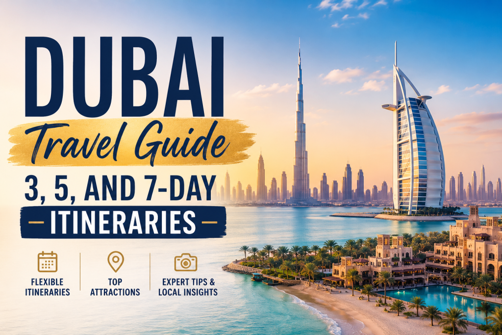 Dubai Travel Guide: 3, 5, and 7-Day Itineraries