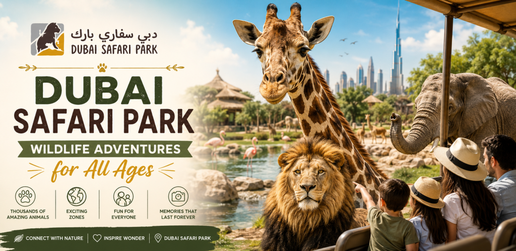 Dubai Safari Park: Wildlife Adventures for All Ages
