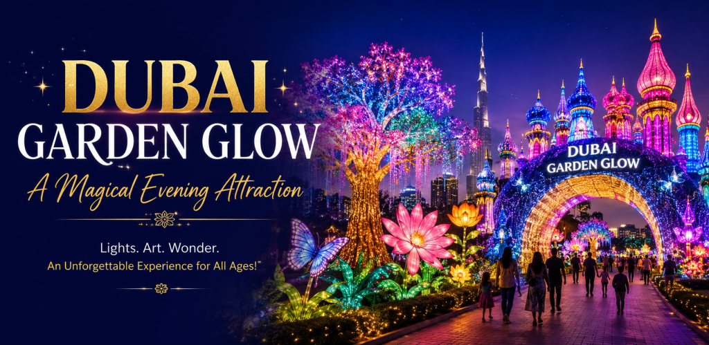 Dubai Garden Glow: A Magical Evening Attraction