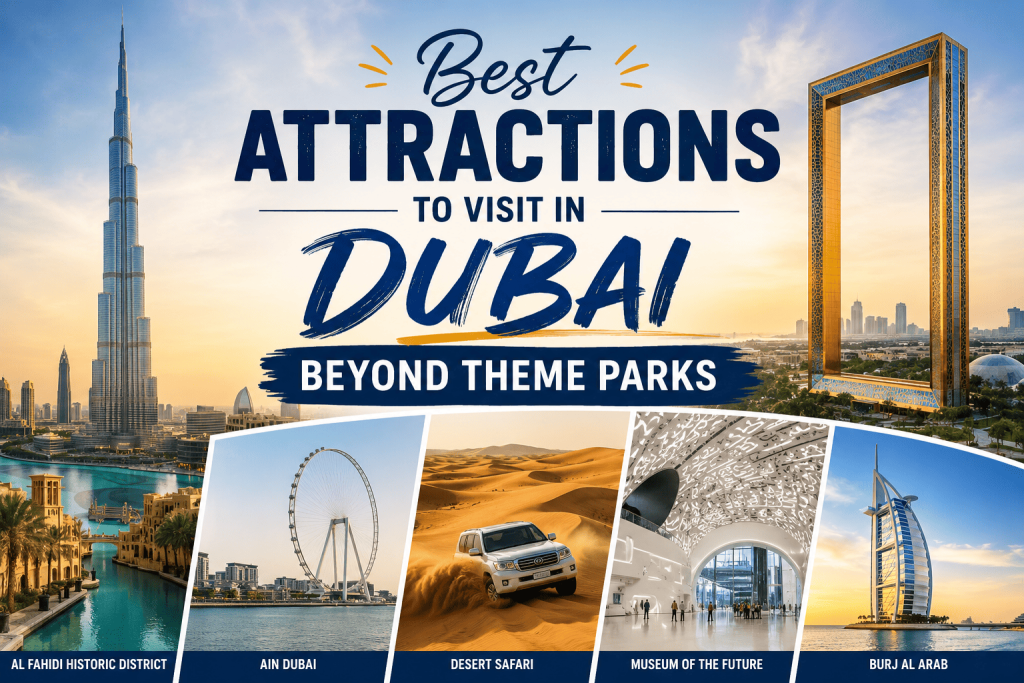 Best Attractions to Visit in Dubai Beyond Theme Parks