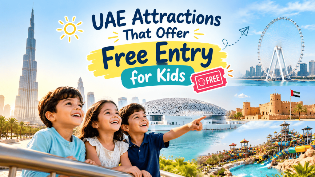UAE Attractions That Offer Free Entry for Kids