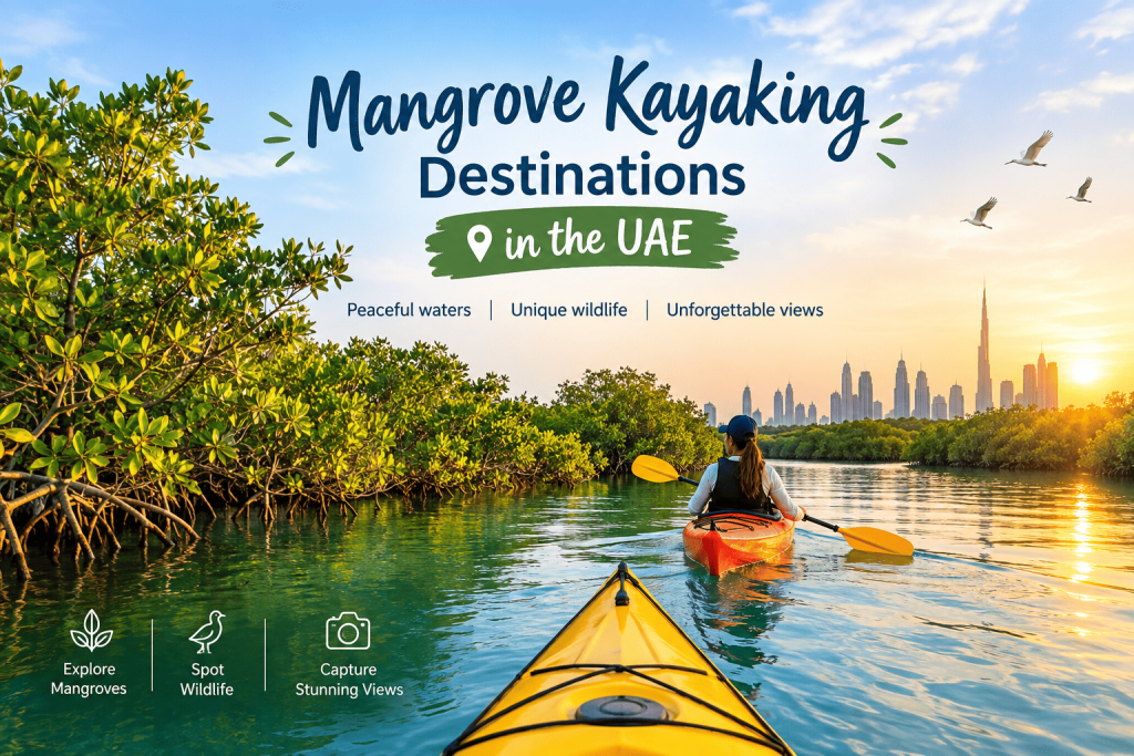 Mangrove Kayaking Destinations in the UAE