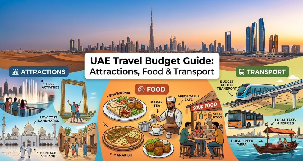 UAE Travel Budget Guide: Attractions, Food & Transport