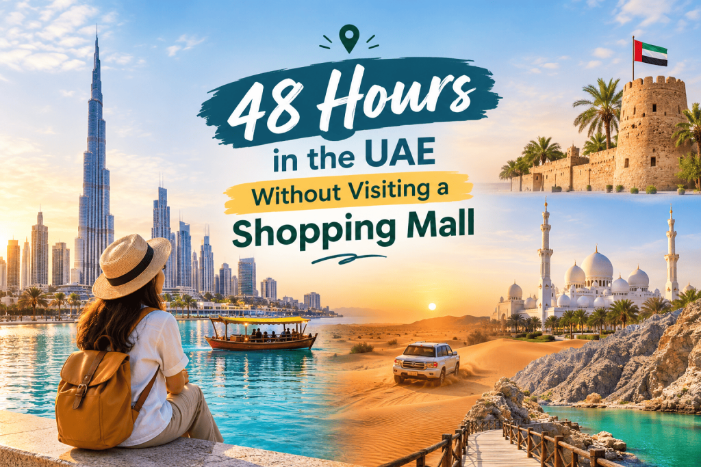 48 Hours in the UAE Without Visiting a Shopping Mall
