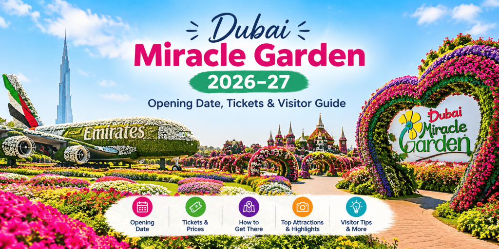 Miracle Garden Dubai 2026–27: Opening Date, Tickets & Visitor Guide
