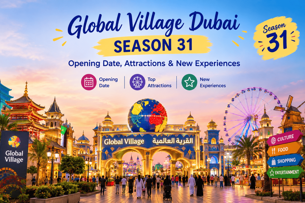 Global Village Dubai Season 31: Opening Date, Attractions & New Experiences
